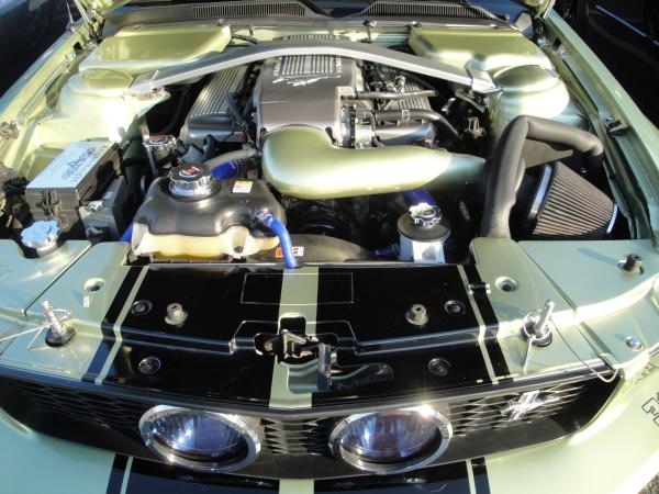 Engine top view