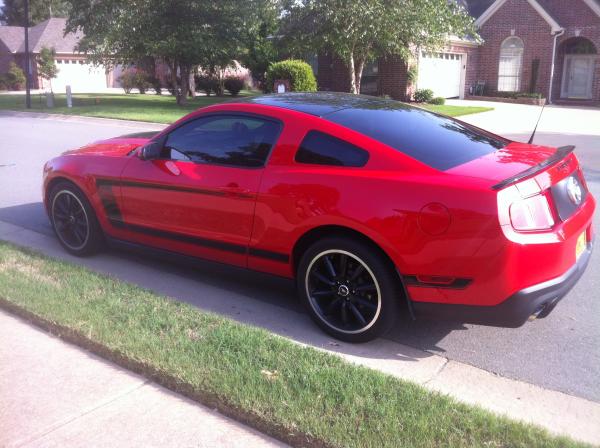 Got the Boss tinted. I love the way the roof seems to flow down the back window.