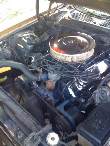 Had just gotten it started after it sat for 5 years.