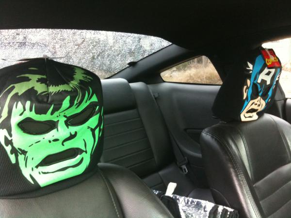 Headrest covers. ;)