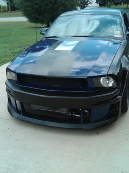 In my driveway after I finished my hood