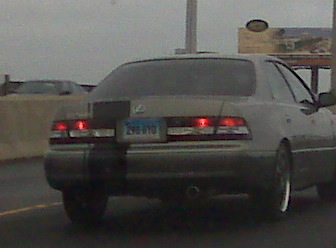 Lexus ES with racing stripes?!