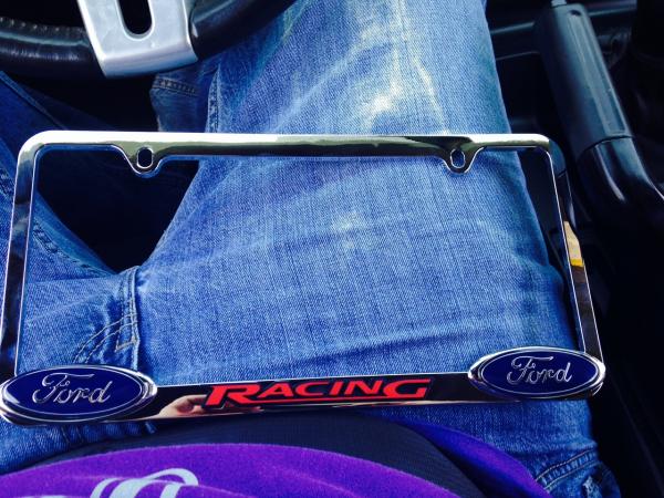 License plate frame that I got for my GT =D