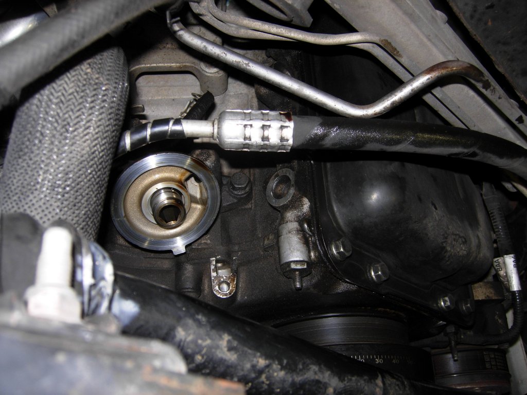 Oil Filter Adapter Dark