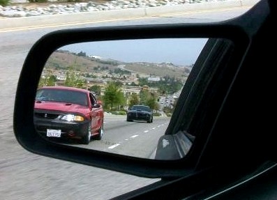 rear view