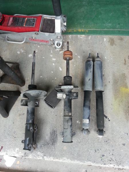 Removed struts