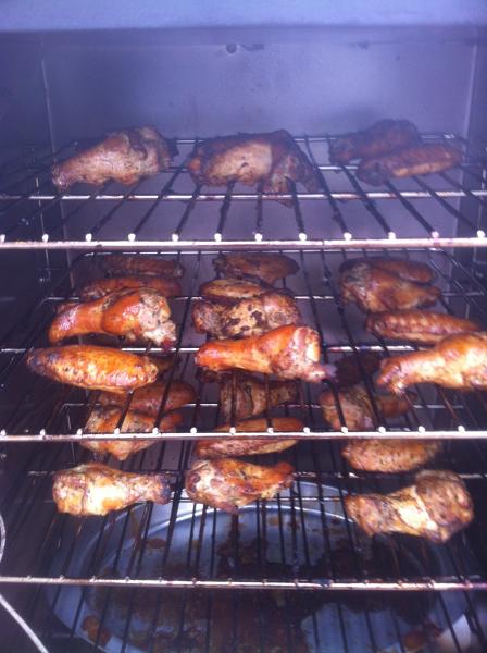 Smoked wings