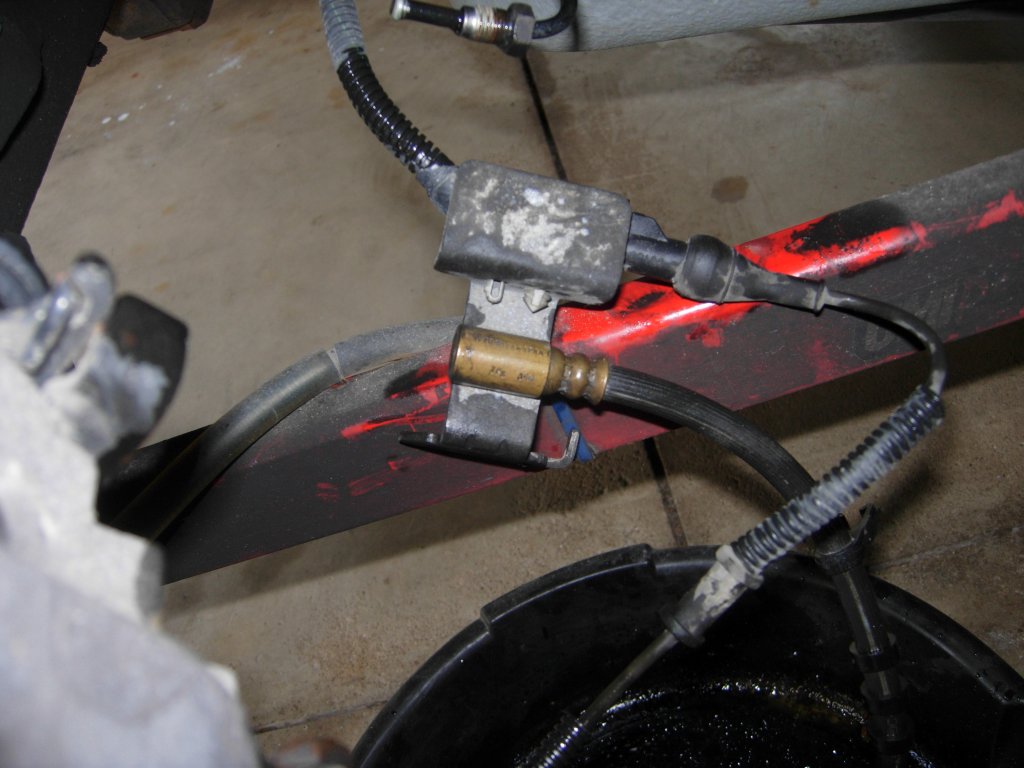 Stock Rear Brake Hose And Bracket