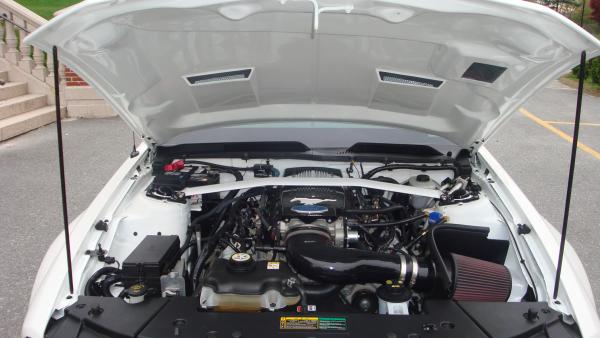 under hood