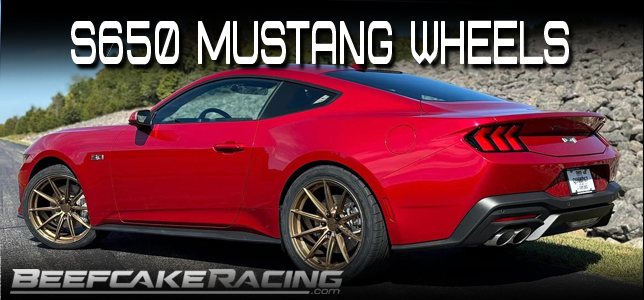 Ford 2024-2025 Mustang S650 Wheels at Beefcake Racing